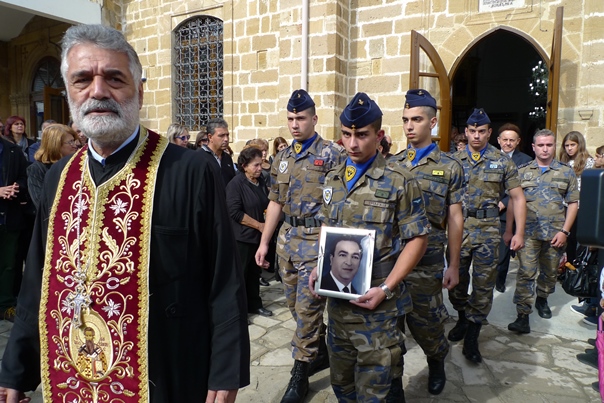 Δημήτρης Συμεών Δημητριάδης (Παριζιάνας) Κηδεία 1-11-2014